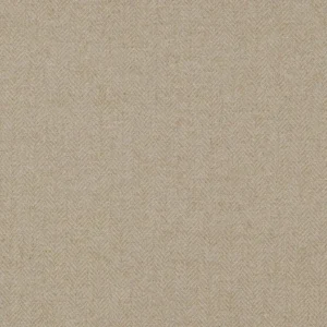 white contemporary woven fabric from Colefax & Fowler