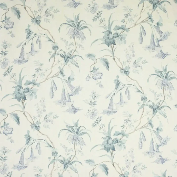 Datura Fabric - Blue swatch