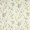 green botanical linen fabric from Colefax & Fowler