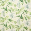 green botanical linen fabric from Colefax & Fowler