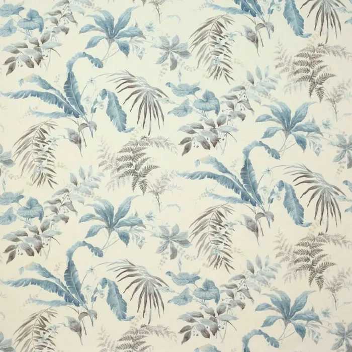 Fernshaw Fabric - Old Blue swatch