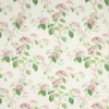 green botanical cotton fabric from Colefax & Fowler