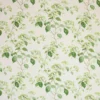 green botanical cotton fabric from Colefax & Fowler