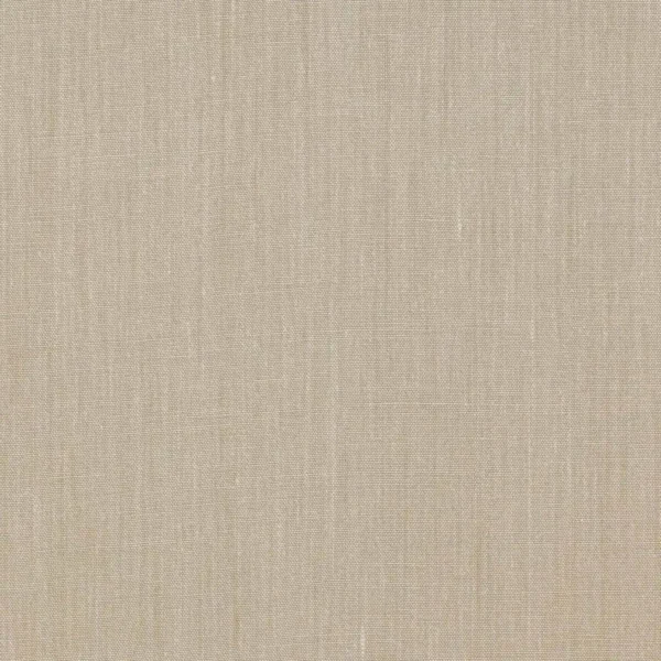 Glynn Fabric - Straw by brown plain linen fabric from Colefax & Fowler