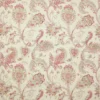 multicolour botanical linen fabric from Colefax & Fowler