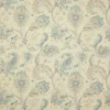 green botanical linen fabric from Colefax & Fowler