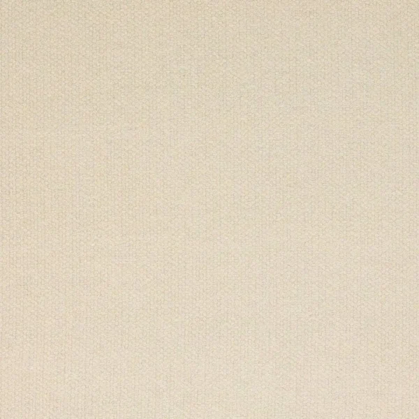 Studley Fabric - Cream by brown plain linen fabric from Colefax & Fowler