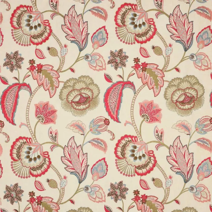 Carmen Fabric - Red / Sienna swatch