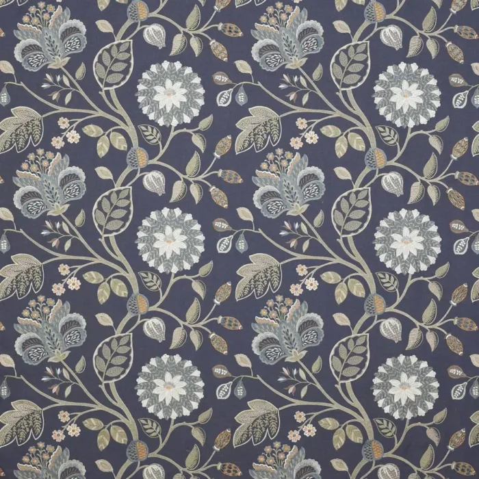 Adeline Fabric - Navy swatch