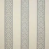 brown striped embroideried fabric from Colefax & Fowler