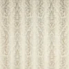 brown botanical jacquard fabric from Colefax & Fowler