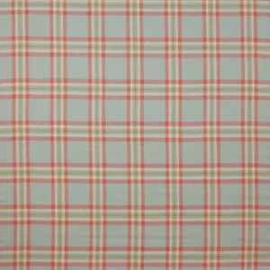 multicolour checked linen fabric from Colefax & Fowler