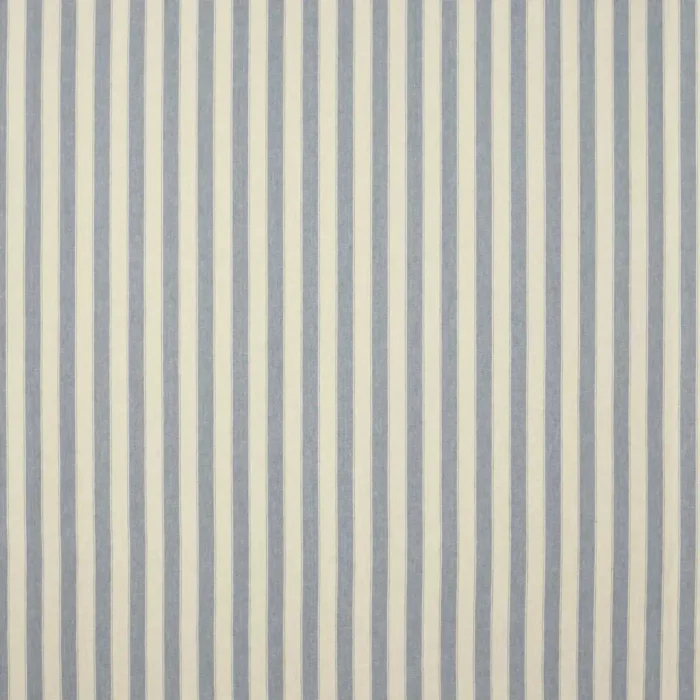 Waltham Stripe Fabric - Old Blue swatch