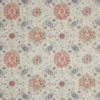 blue botanical cotton fabric from Colefax & Fowler
