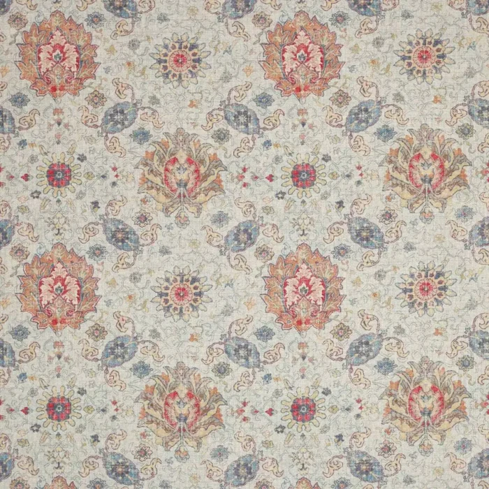 Jocasta Fabric - Aqua swatch