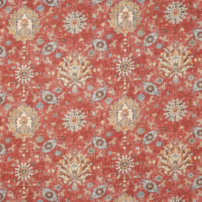 Jocasta Fabric - Red swatch