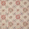 multicolour botanical cotton fabric from Colefax & Fowler
