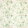 green botanical linen fabric from Colefax & Fowler