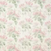 green botanical linen fabric from Colefax & Fowler