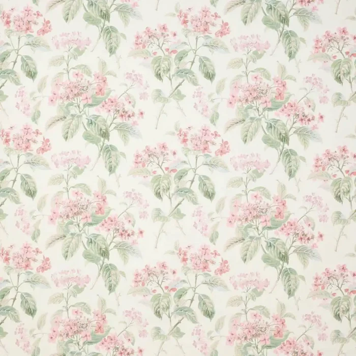 Eloise Fabric - Pink / Green swatch