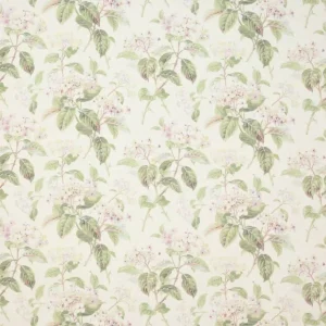 multicolour botanical linen fabric from Colefax & Fowler