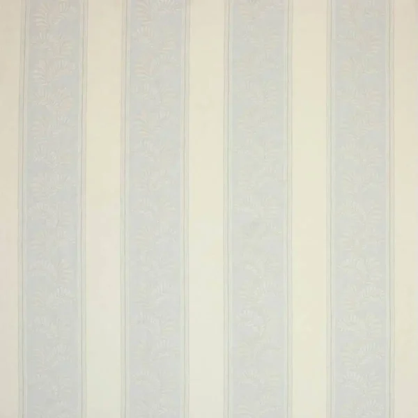 black-grey striped embroideried fabric from Colefax & Fowler