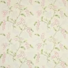 multicolour botanical linen fabric from Colefax & Fowler