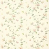 multicolour botanical embroideried fabric from Colefax & Fowler