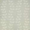 blue botanical embroideried fabric from Colefax & Fowler