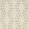 brown botanical embroideried fabric from Colefax & Fowler