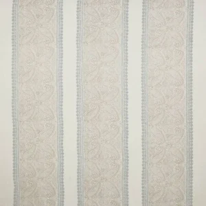 brown botanical voile-sheer fabric from Colefax & Fowler