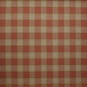 red checked woolen fabric from Colefax & Fowler