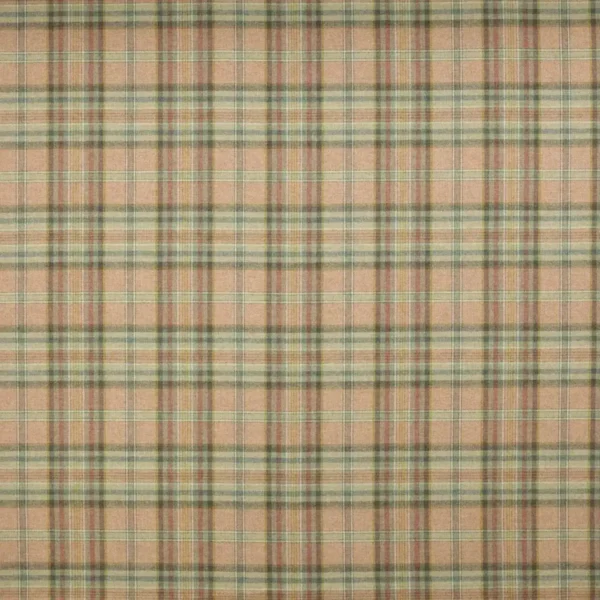 Hutton Plaid Fabric - Salmon by multicolour checked woolen fabric from Colefax & Fowler