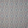 blue botanical linen fabric from Colefax & Fowler