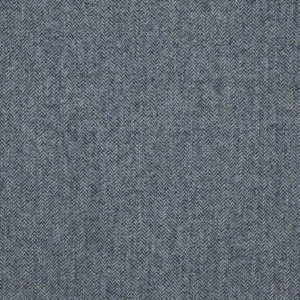 blue geometric woolen fabric from Colefax & Fowler