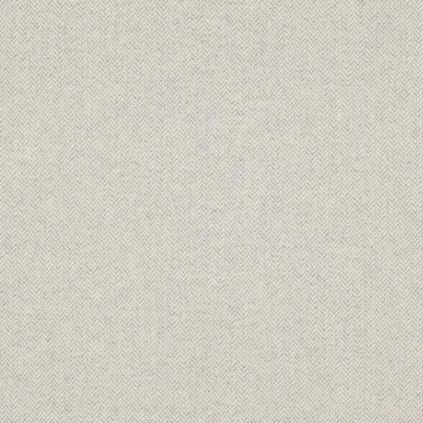 Fen Fabric - Pale Grey by black-grey geometric woolen fabric from Colefax & Fowler