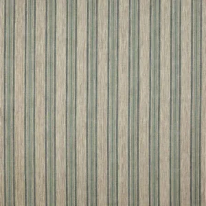 blue striped woven fabric from Colefax & Fowler