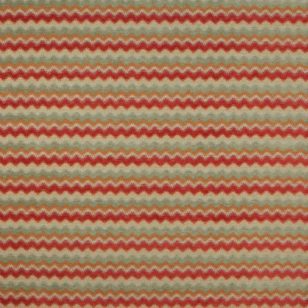 multicolour geometric woven fabric from Colefax & Fowler