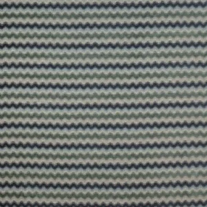 blue geometric woven fabric from Colefax & Fowler