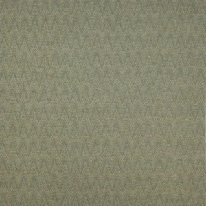 blue geometric woven fabric from Colefax & Fowler