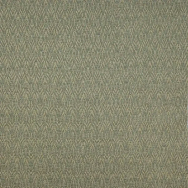 blue geometric woven fabric from Colefax & Fowler