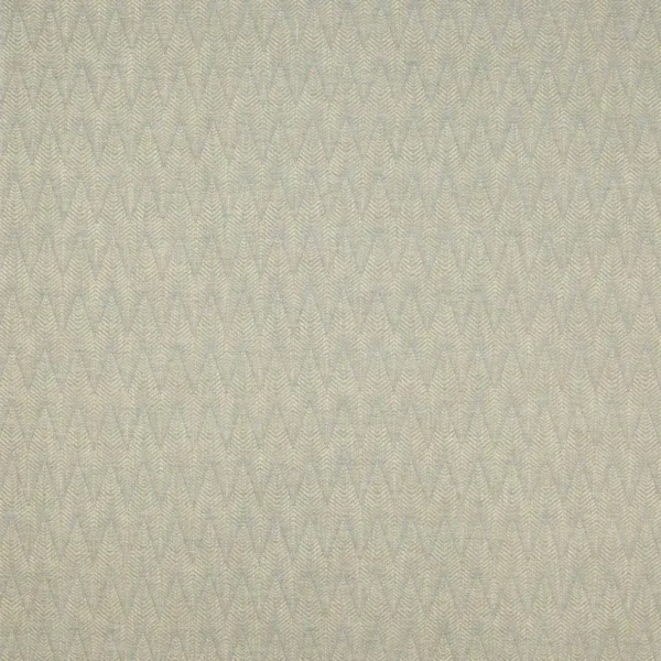 Brett Fabric - Aqua by blue geometric woven fabric from Colefax & Fowler