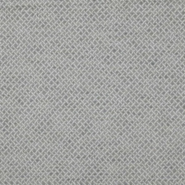 Medway Fabric - Slate by blue geometric woven fabric from Colefax & Fowler