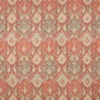 red misc printed fabric from Colefax & Fowler