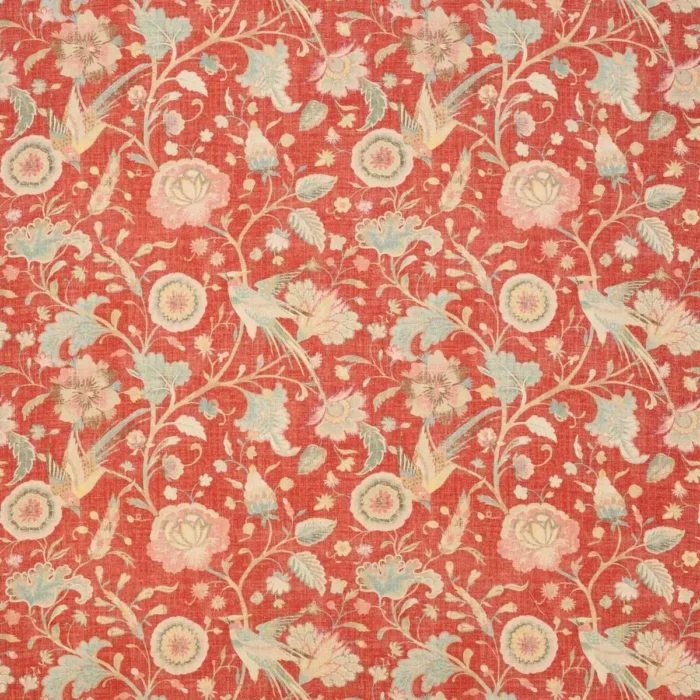 Cassandra Fabric - Tomato swatch