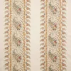 multicolour striped linen fabric from Colefax & Fowler