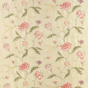 multicolour animal embroideried fabric from Colefax & Fowler
