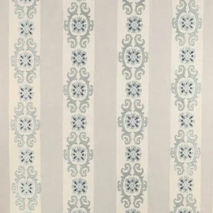 black-grey misc embroideried fabric from Colefax & Fowler
