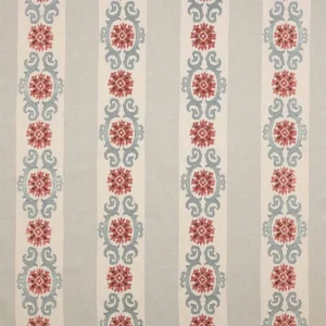 blue misc embroideried fabric from Colefax & Fowler