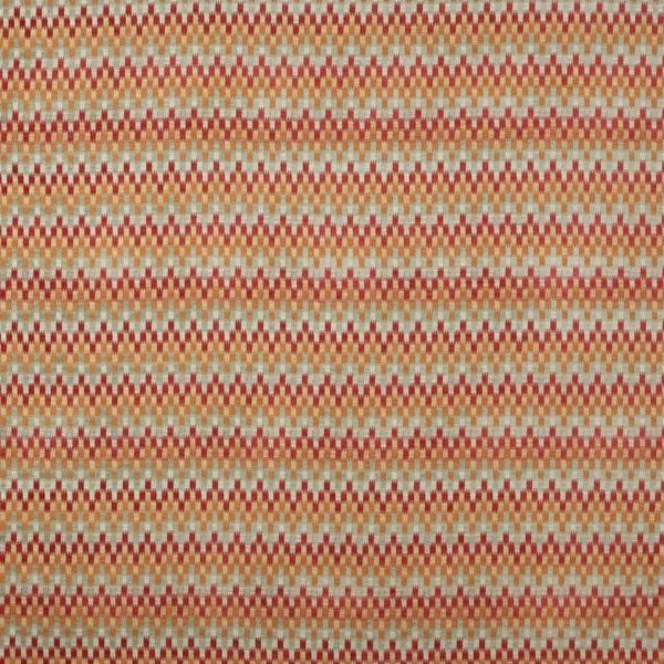 Wyatt Fabric - Red / Sage by multicolour misc woven fabric from Colefax & Fowler